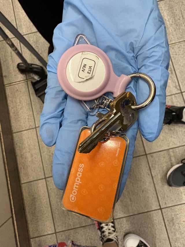 Found keys