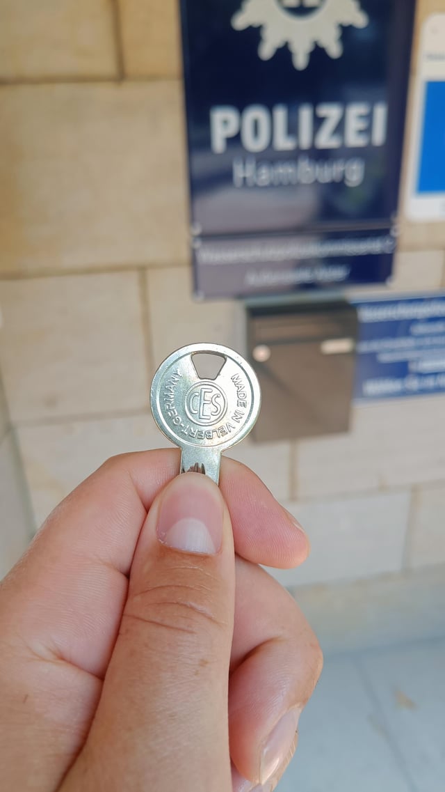 Found keys