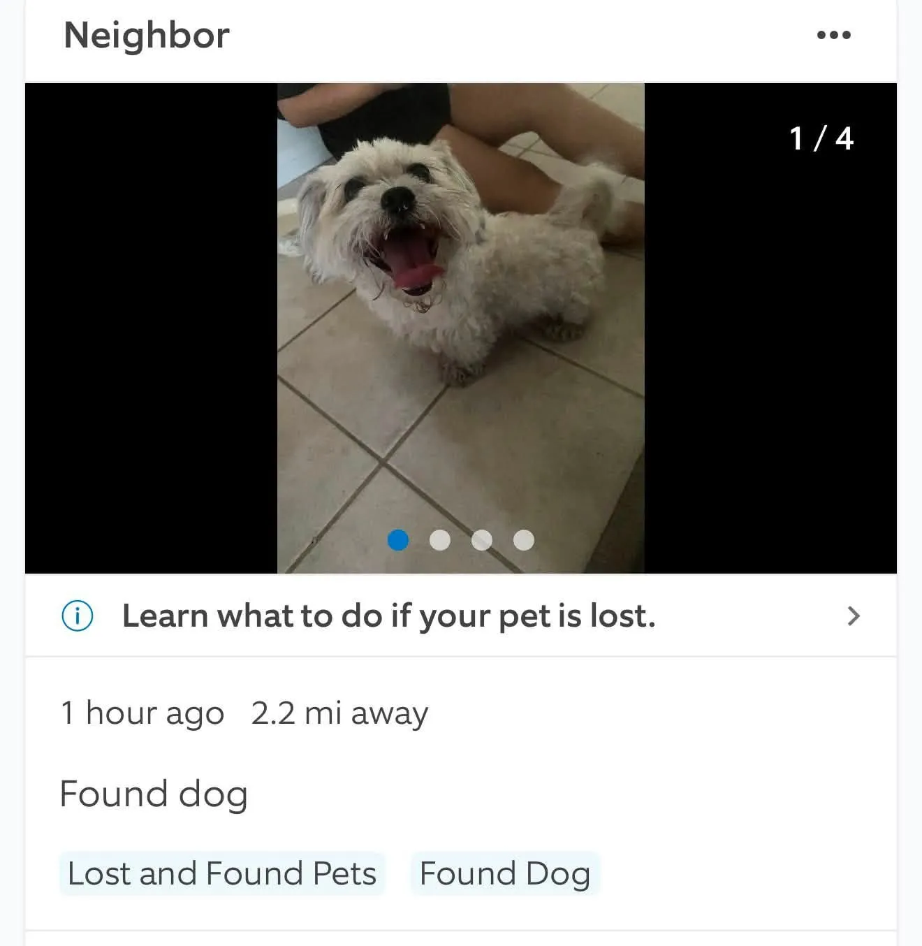 Matching item