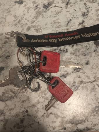 Found keys