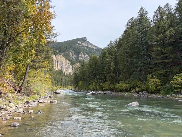 Lost Fishing Rod in Gallatin River