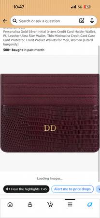 Lost wallet