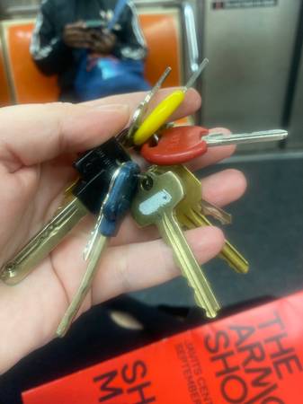 Found keys