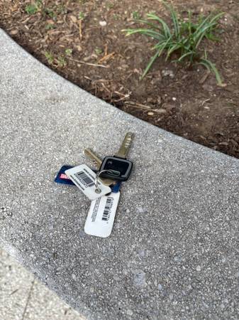 Found keys