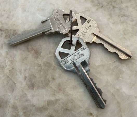 Found keys