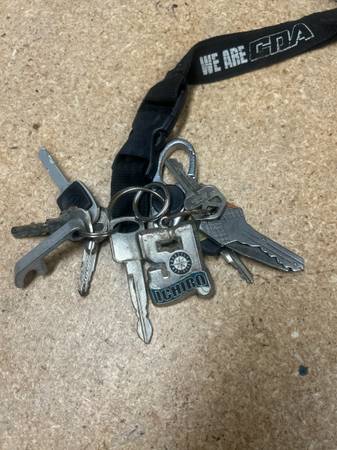 Found keys