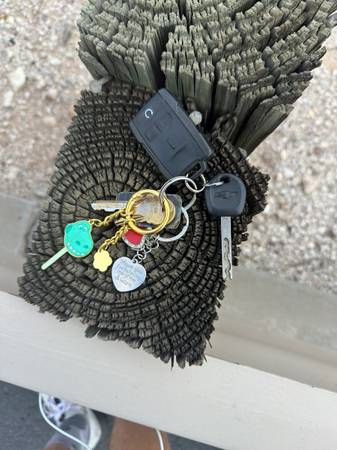 Found Keys in Sabino Mountain