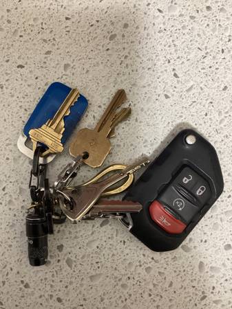 Found keys