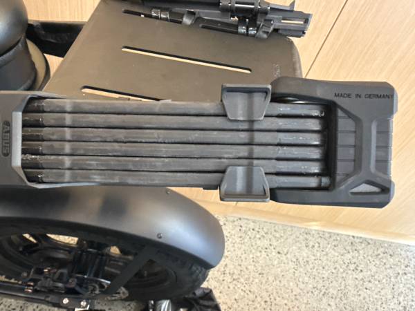 Lost Bike Lock in Arbutus Bike Path