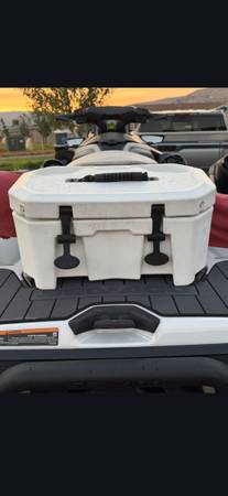 Lost Cooler in Crescent Bar Boat Launch