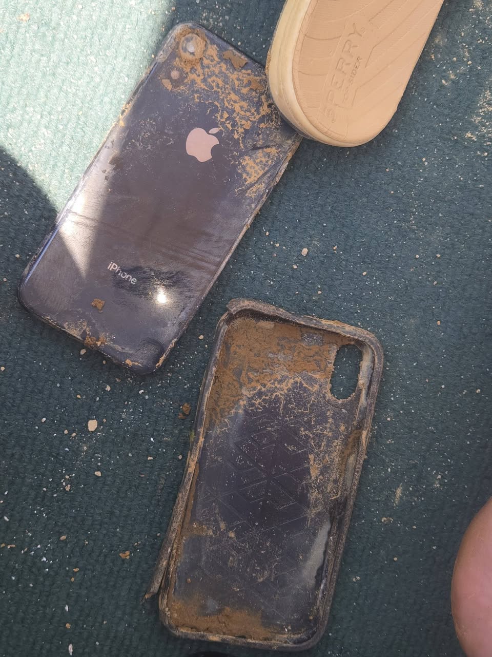 Found Phone in Kerr Lake