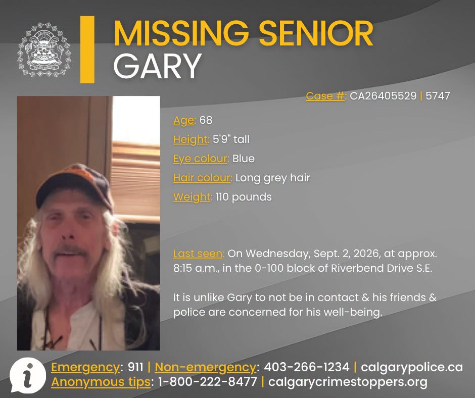 Lost Person in Calgary