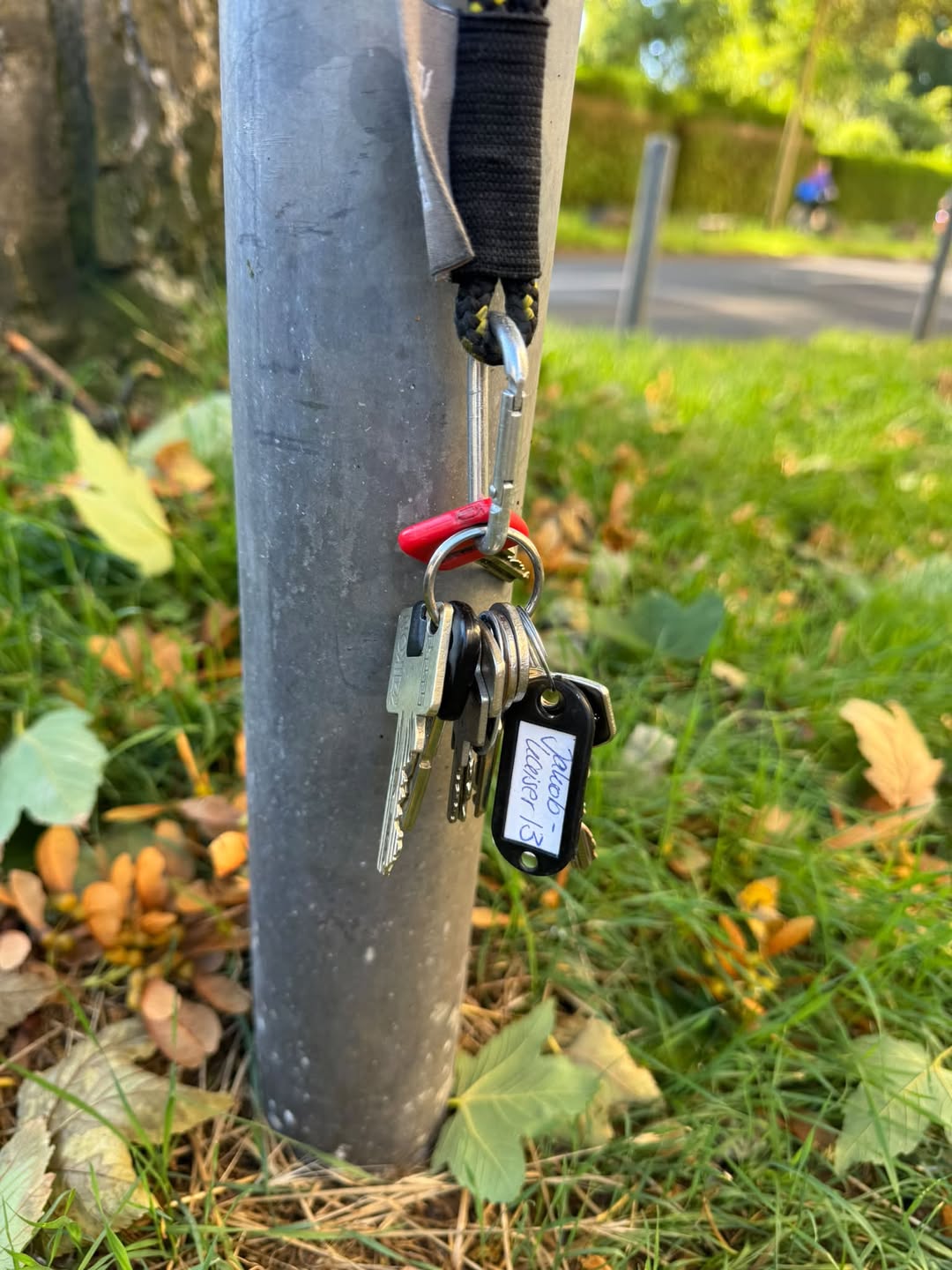 Found keys