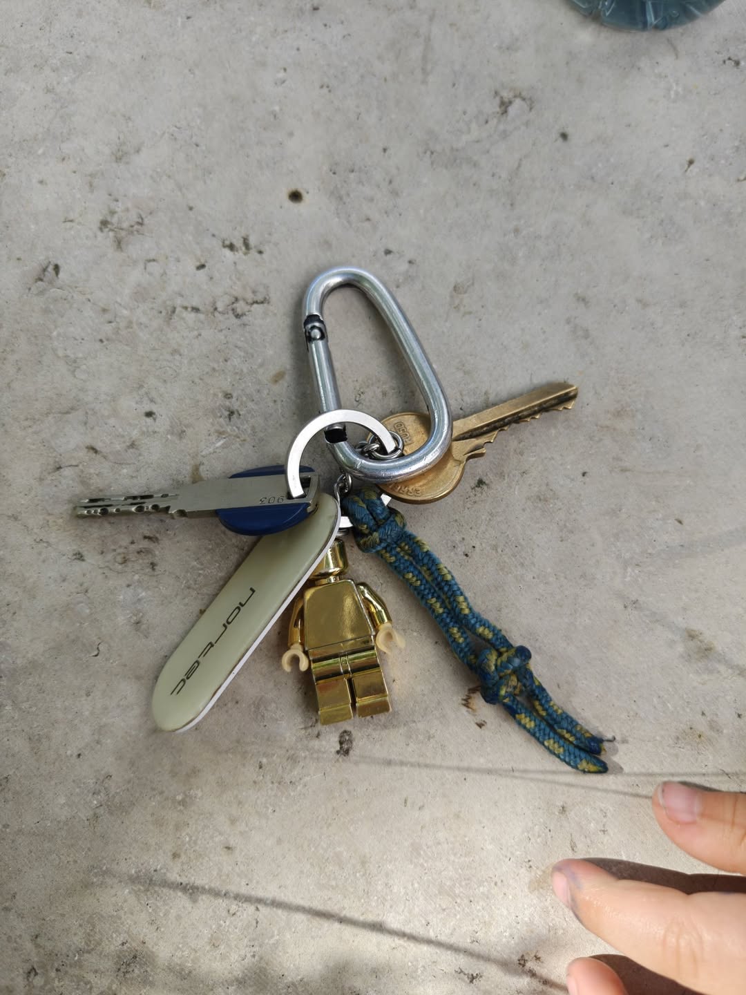 Found keys