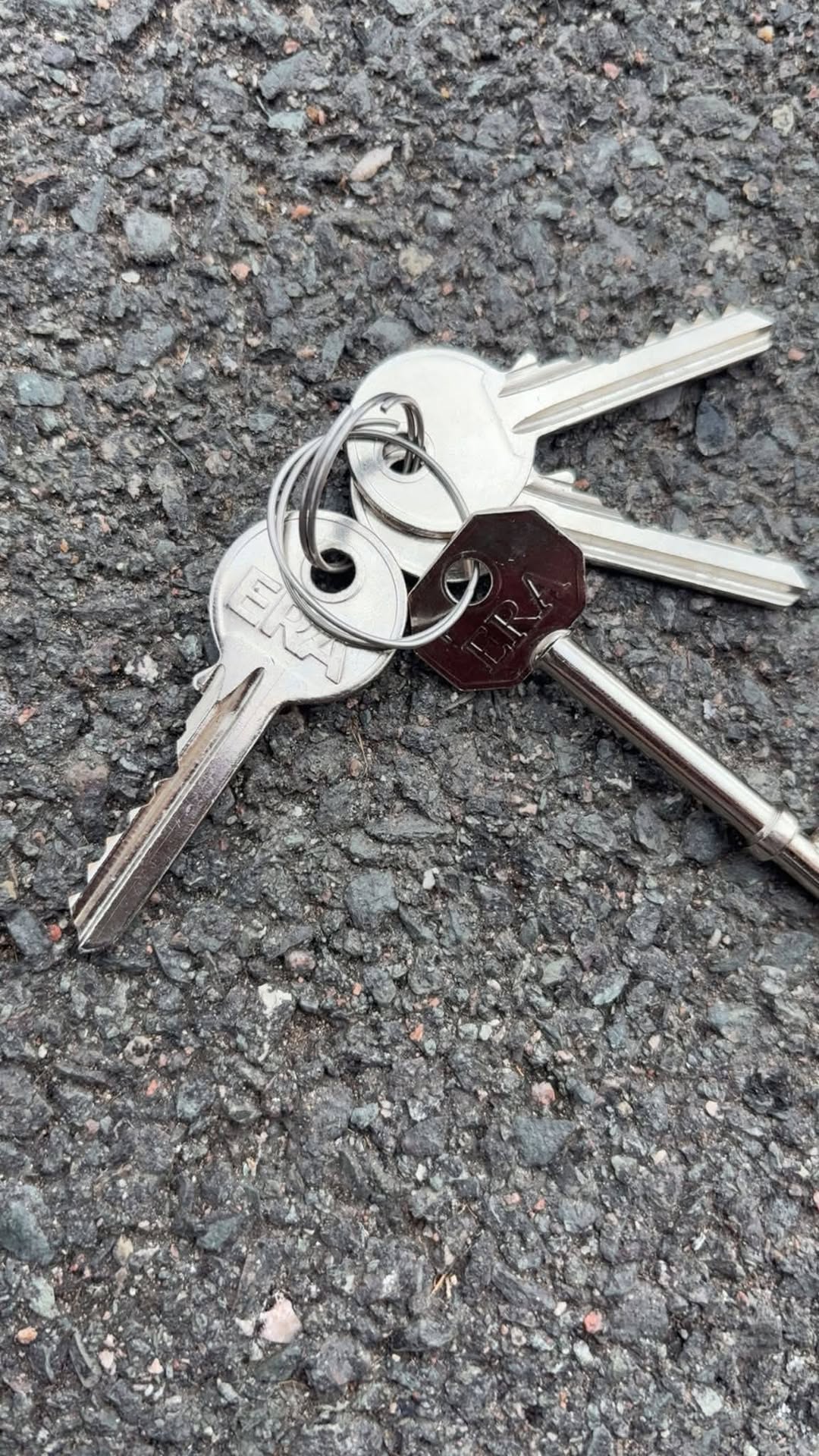Found keys
