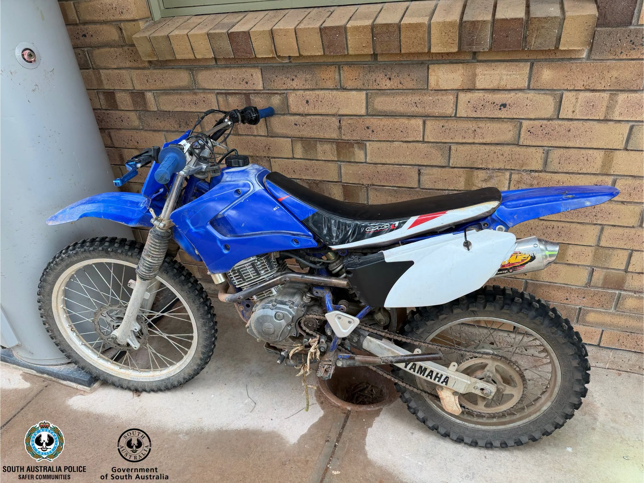 Lost Motorcycle in South Australia