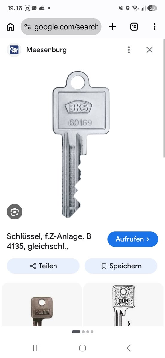Lost keys