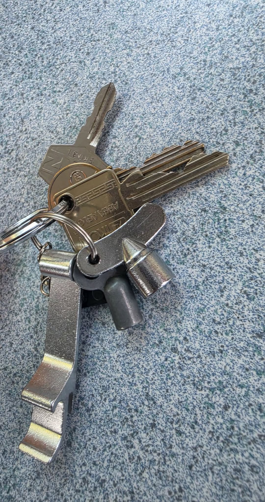 Found keys