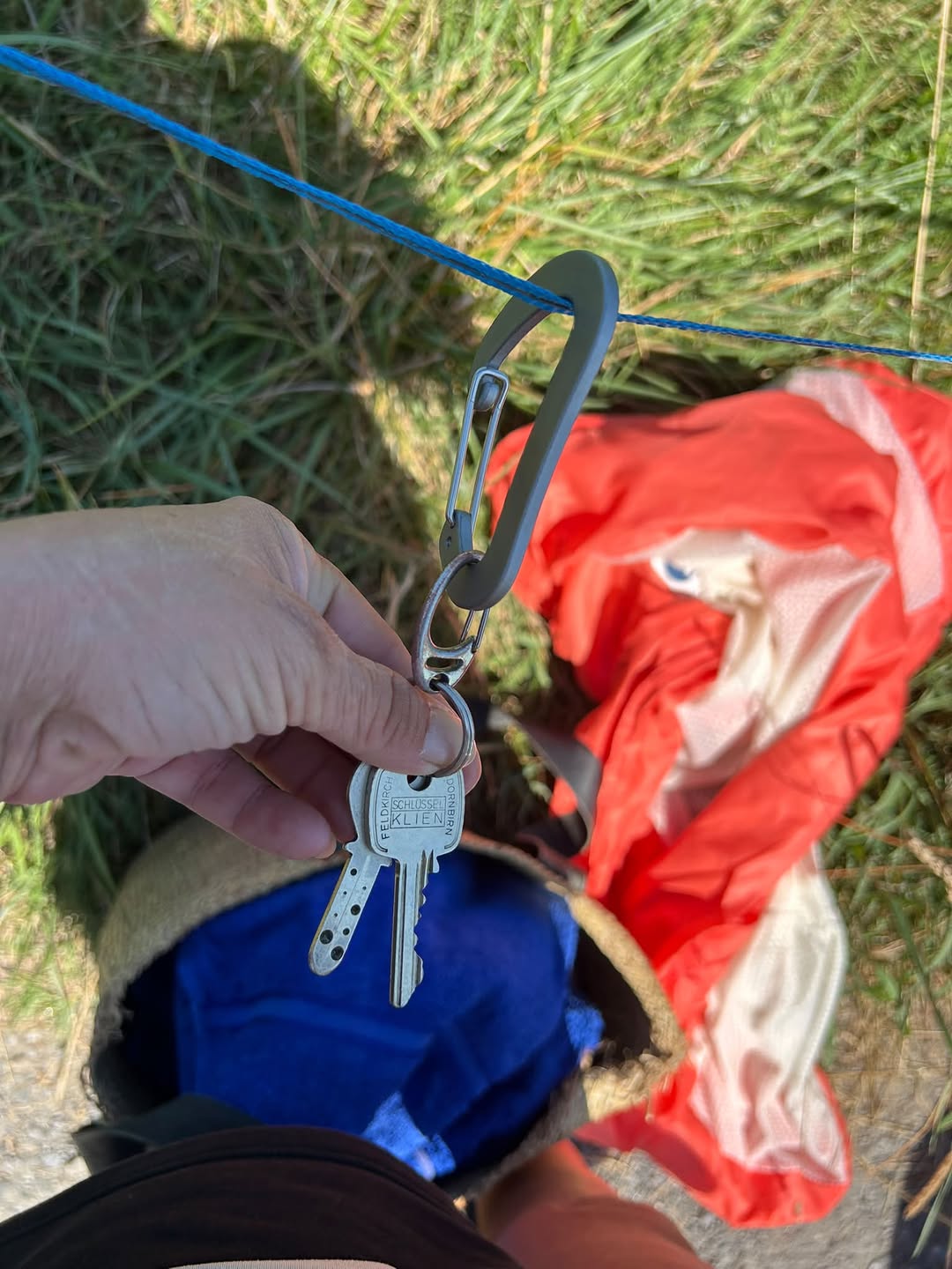 Found keys