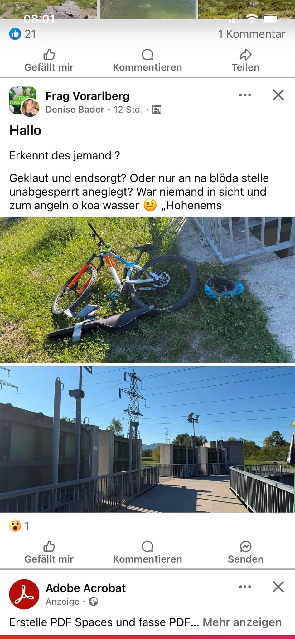 Found bike
