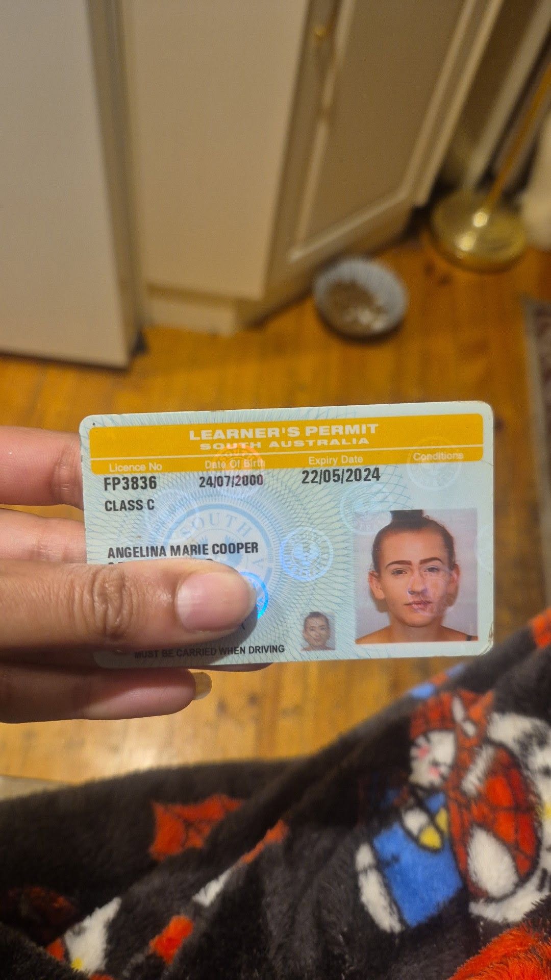 Found ID in Adelaide