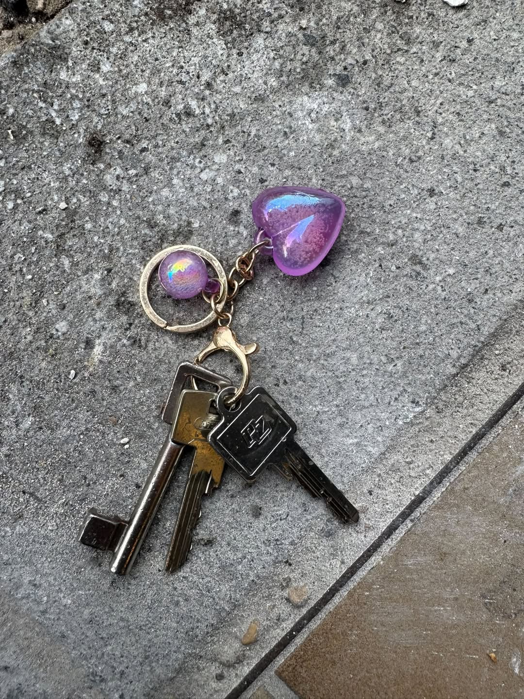 Found keys