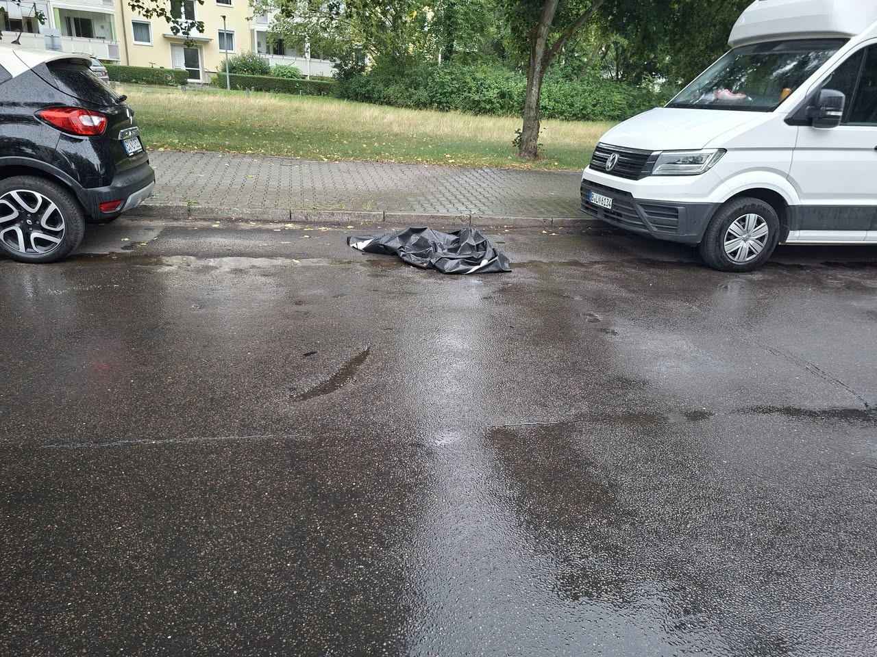 Lost Motorcycle in Berlin