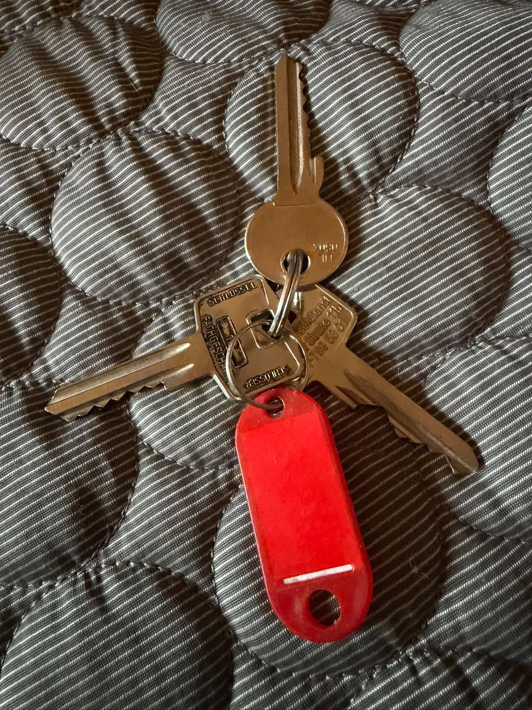 Found keys