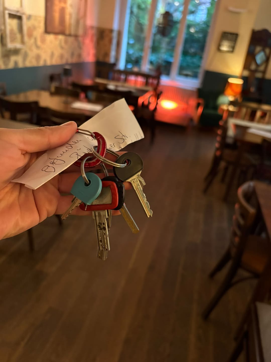 Found keys