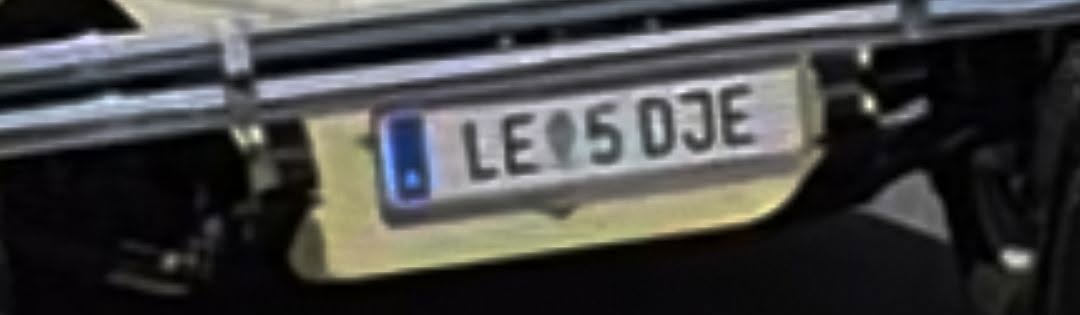 Lost License Plate in Leoben