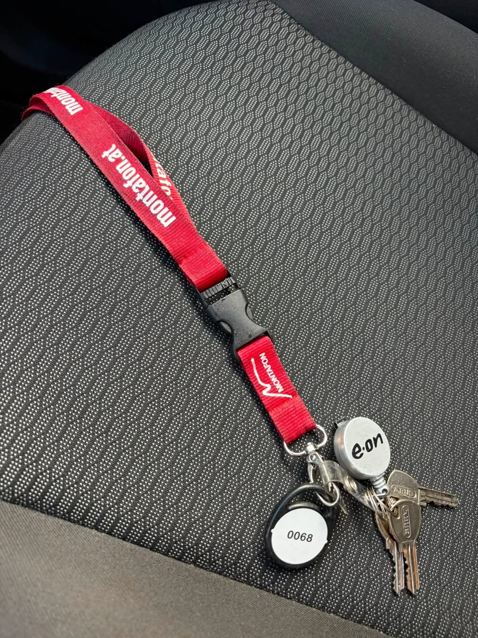 Found keys
