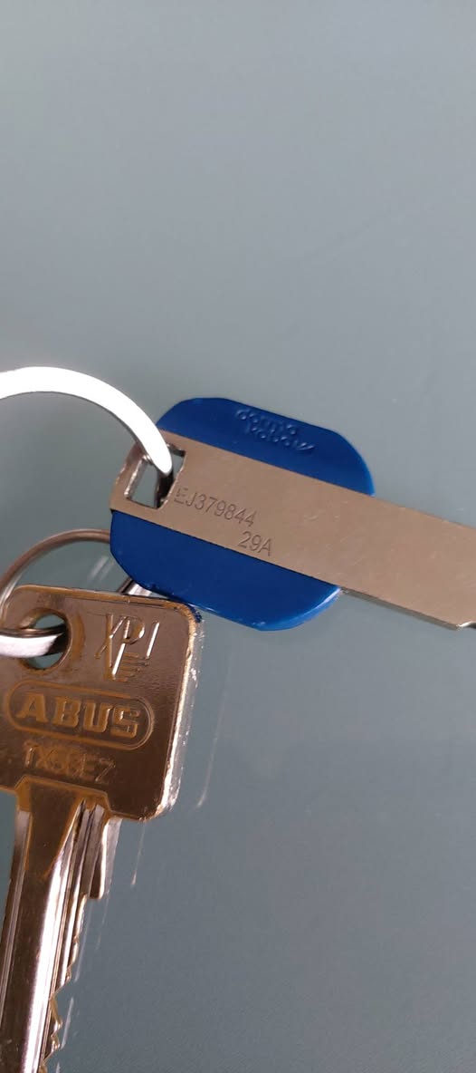 Found keys