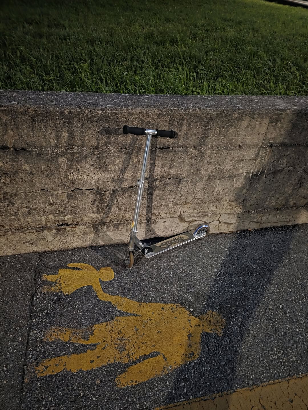 Found scooter