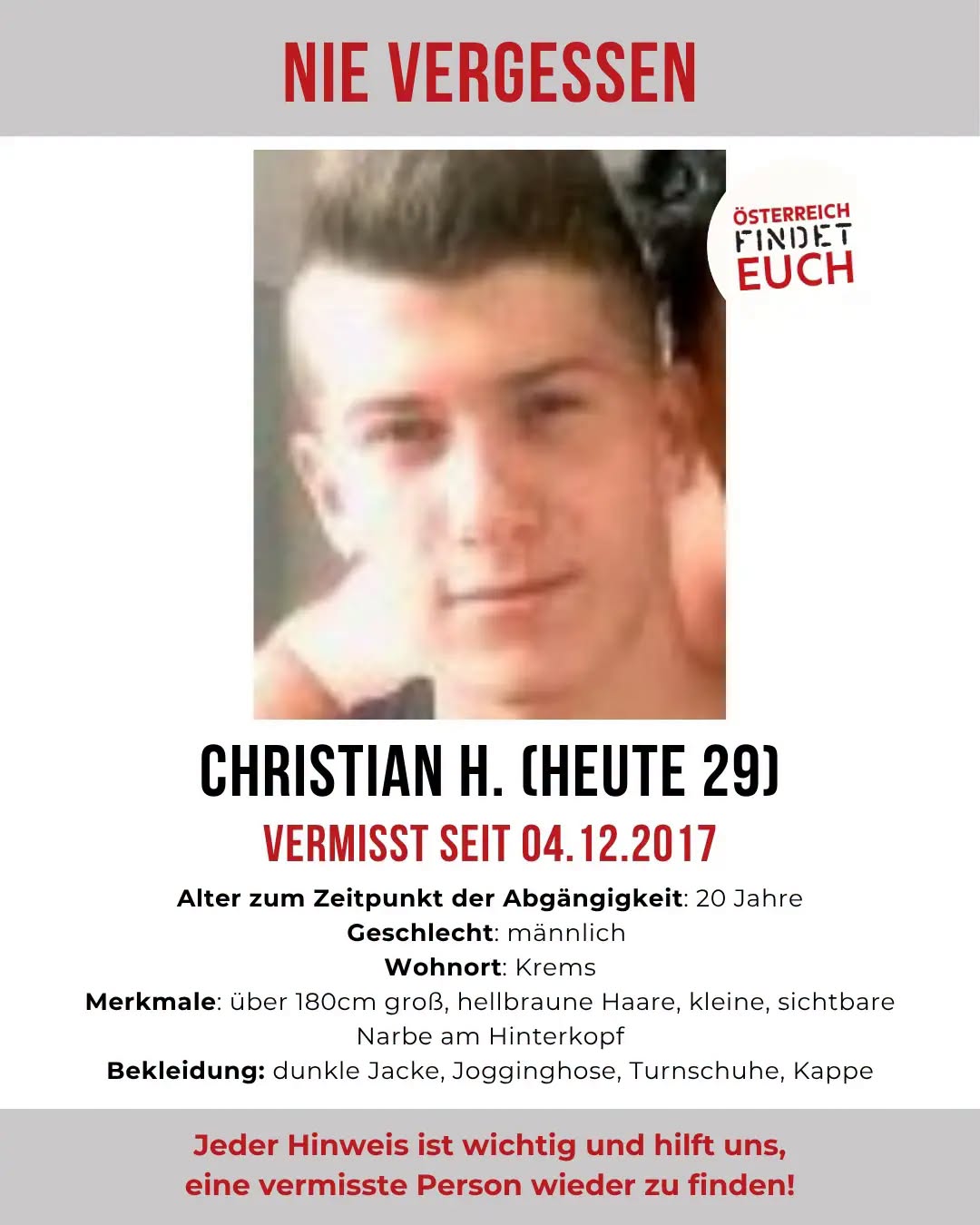 Lost Person in Krems