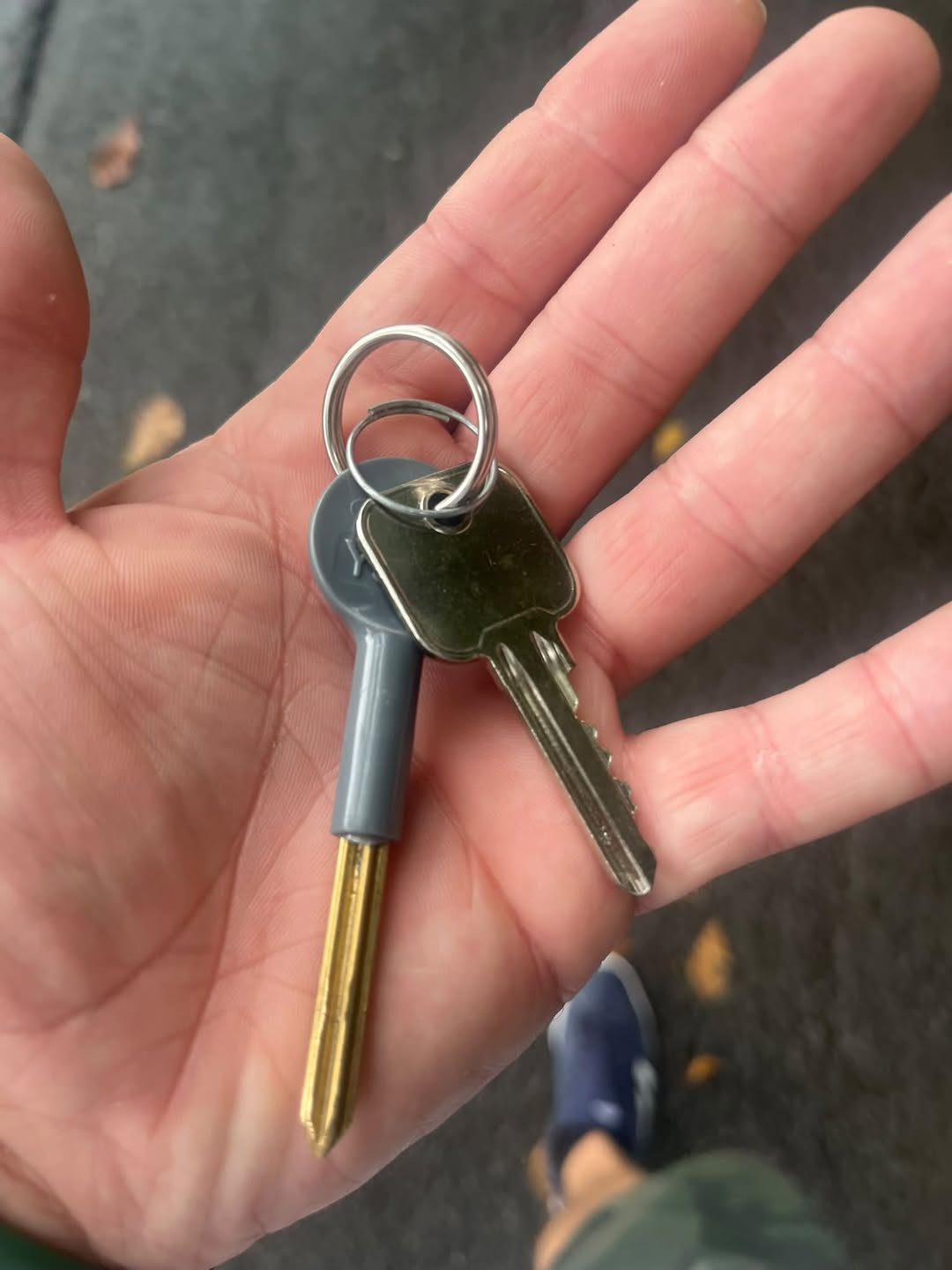 Found keys