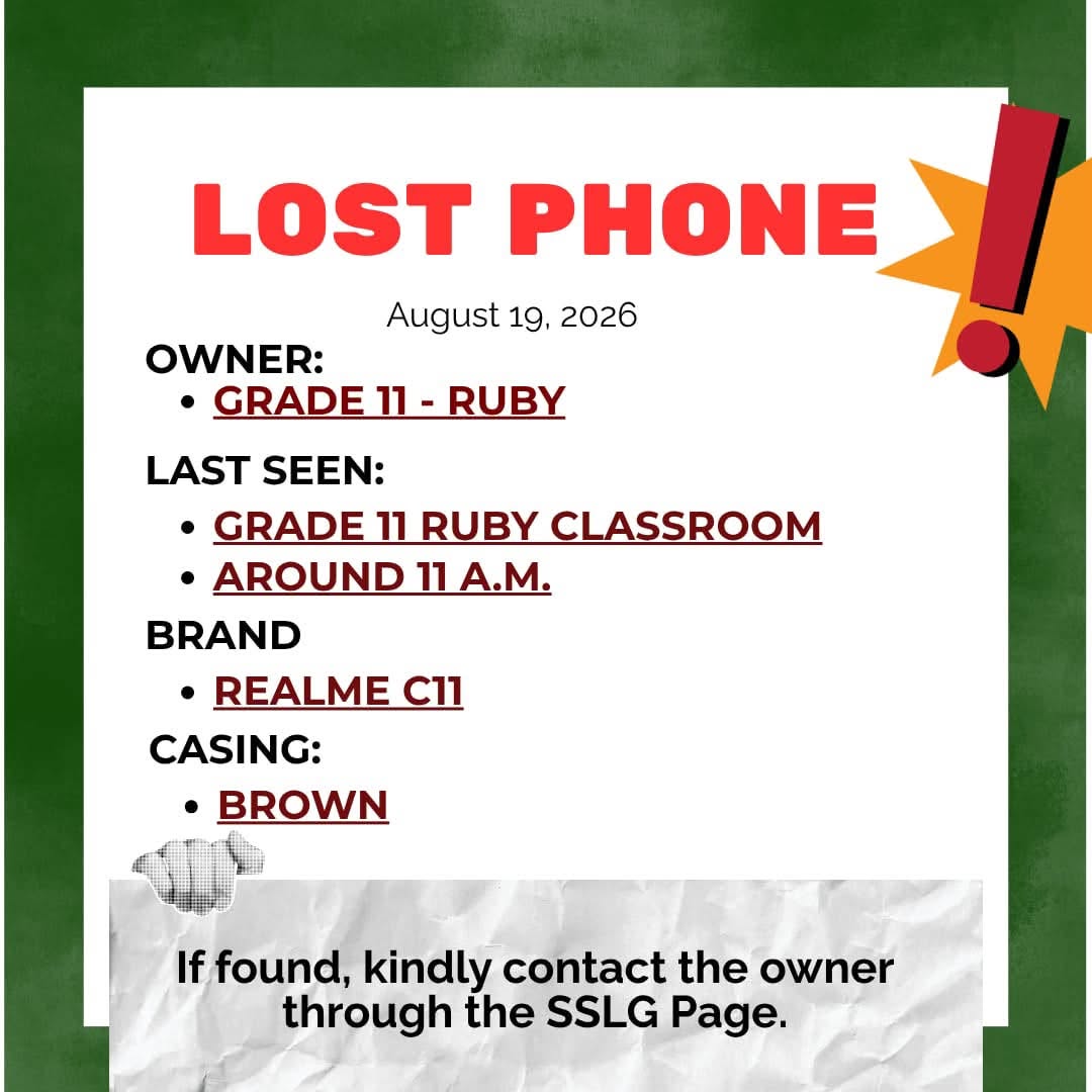 Lost Phone in Tubigon