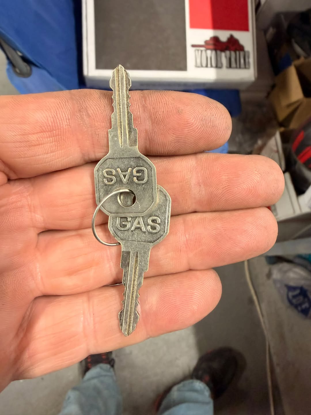 Found keys