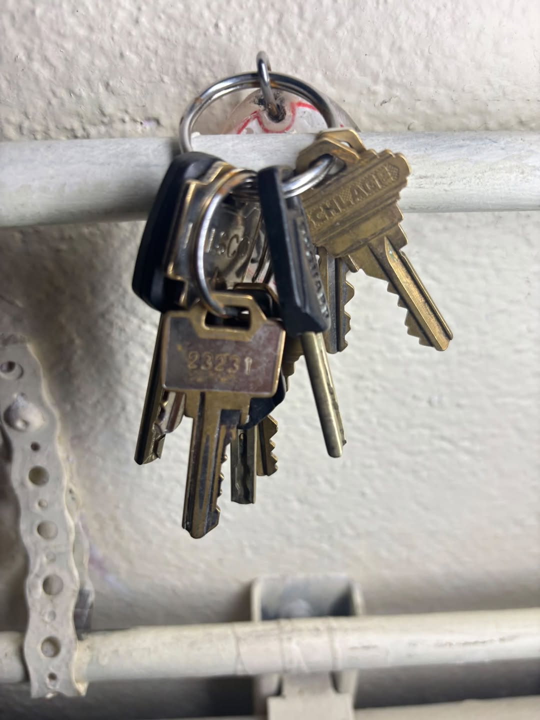 Found keys
