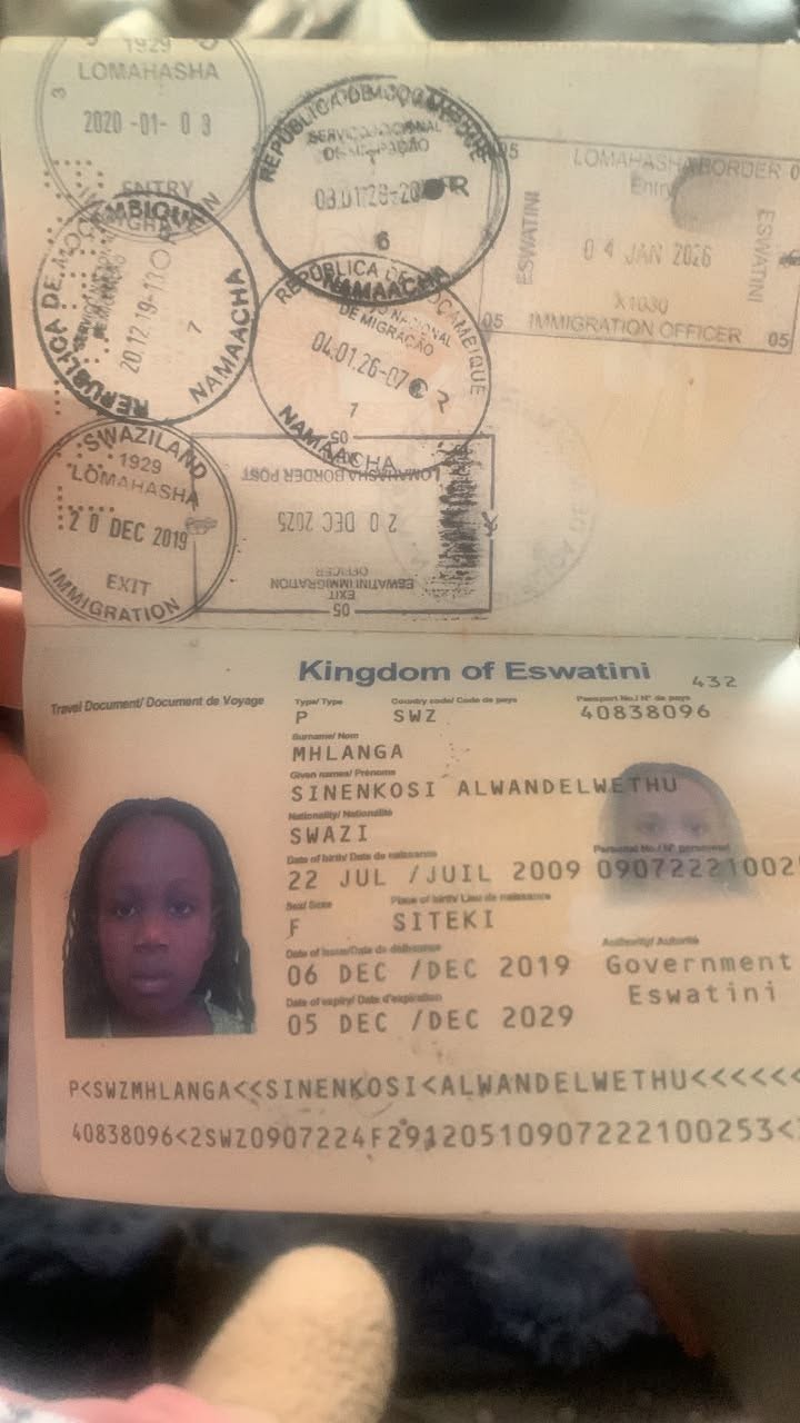 Found passport