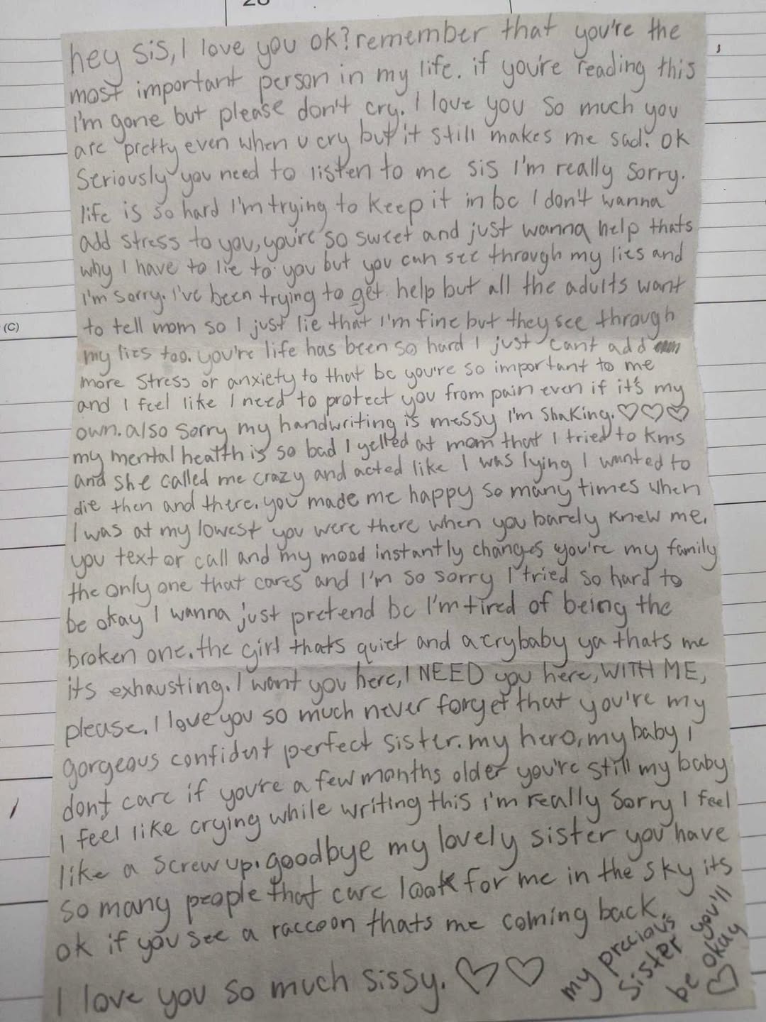 Found Letter in Outer Banks