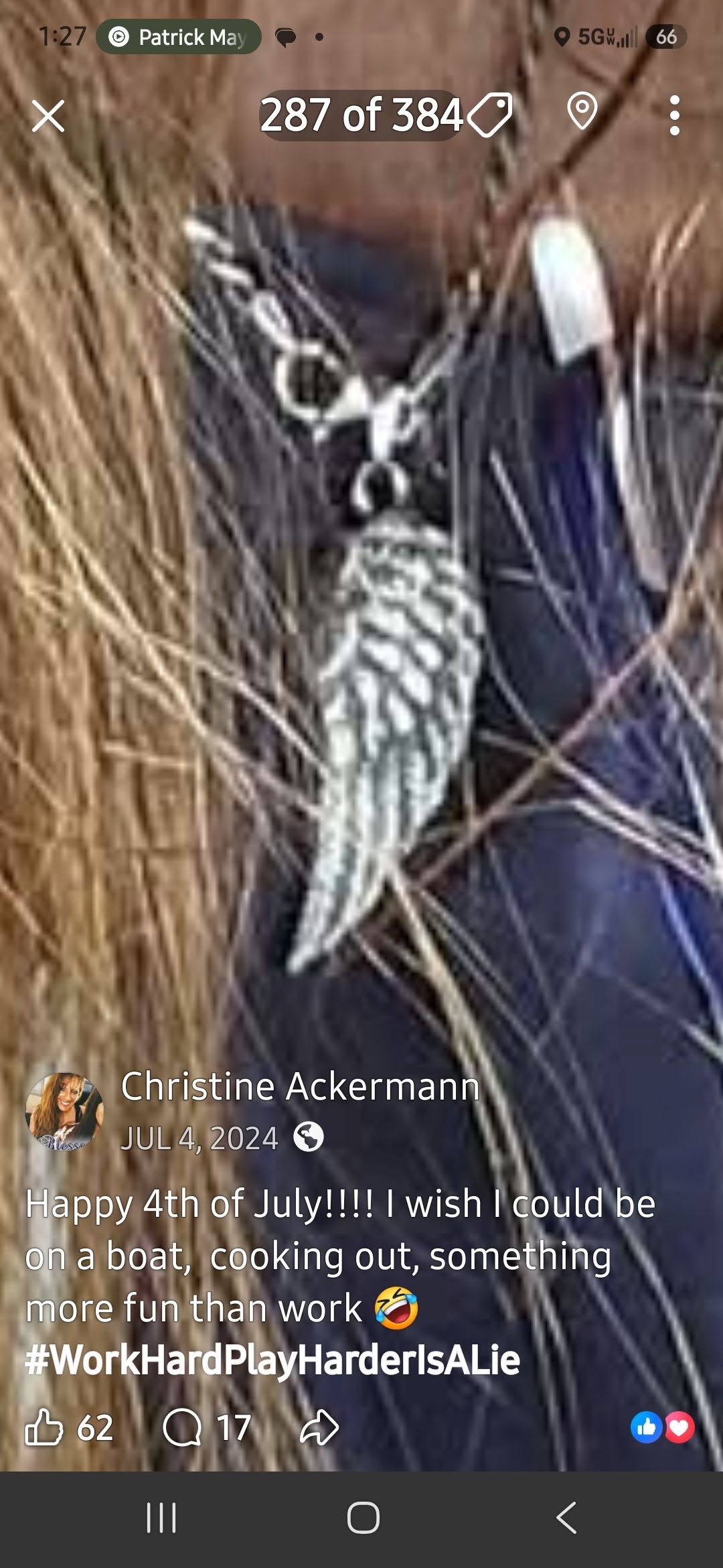Lost necklace