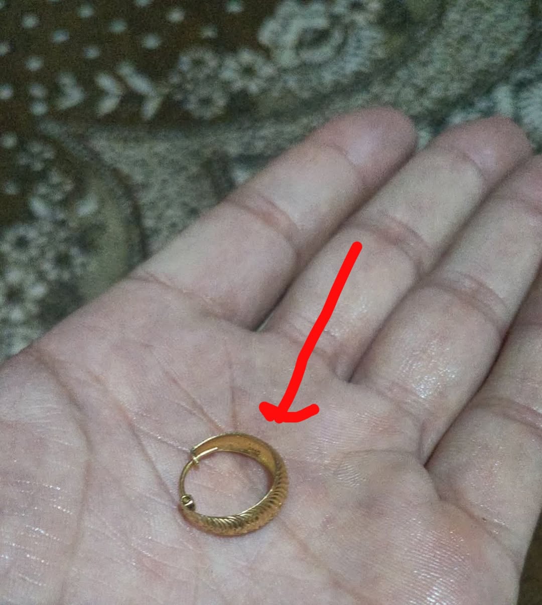 Lost Earring in Warpora To Malpora