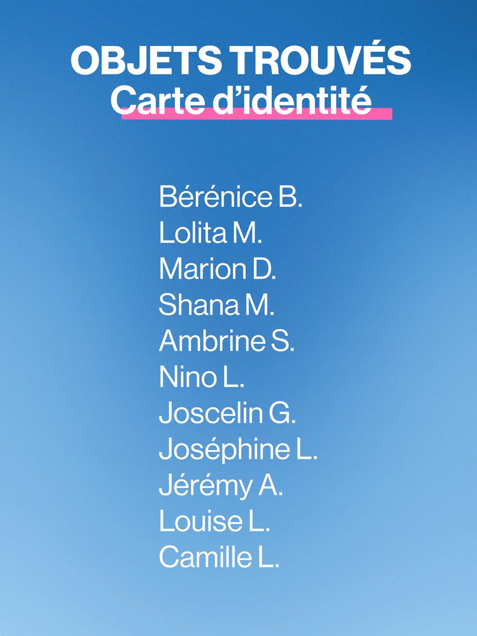Found ID