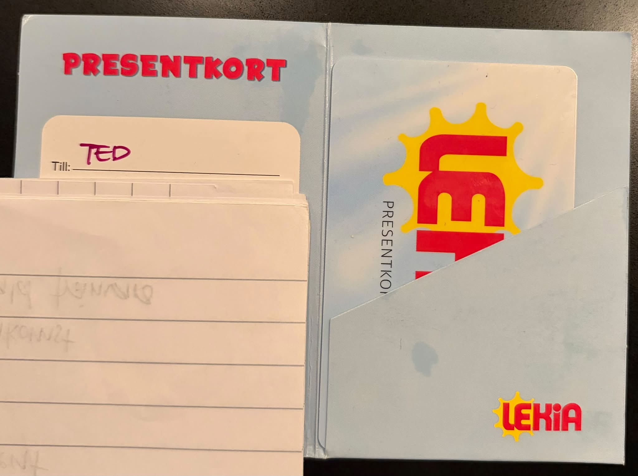 Found Gift Card in Gothenburg