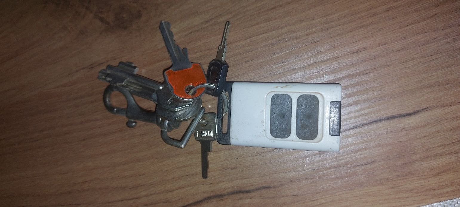 Found keys