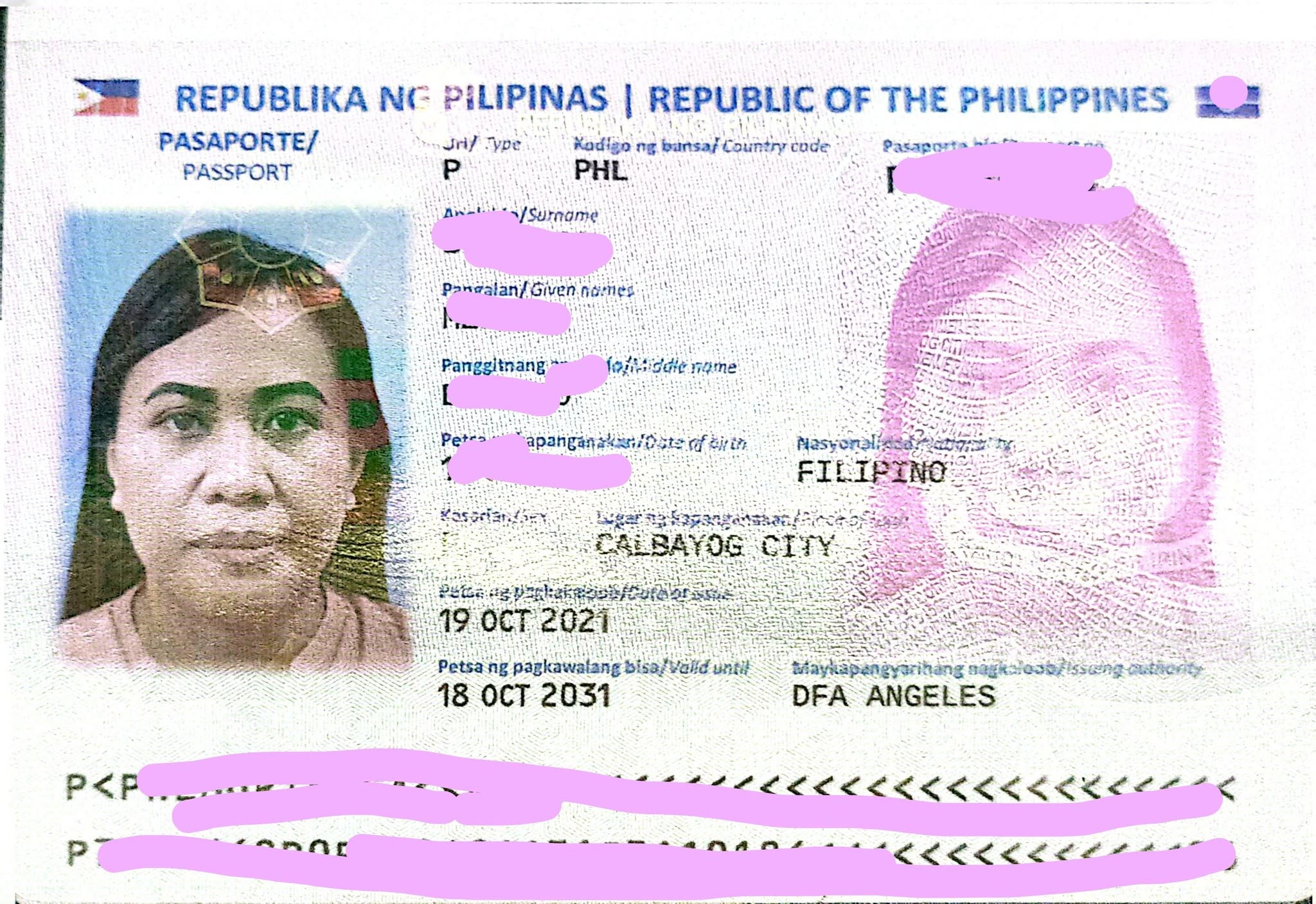 Lost passport