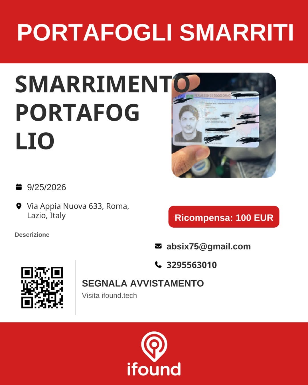 Lost Wallet in Rome