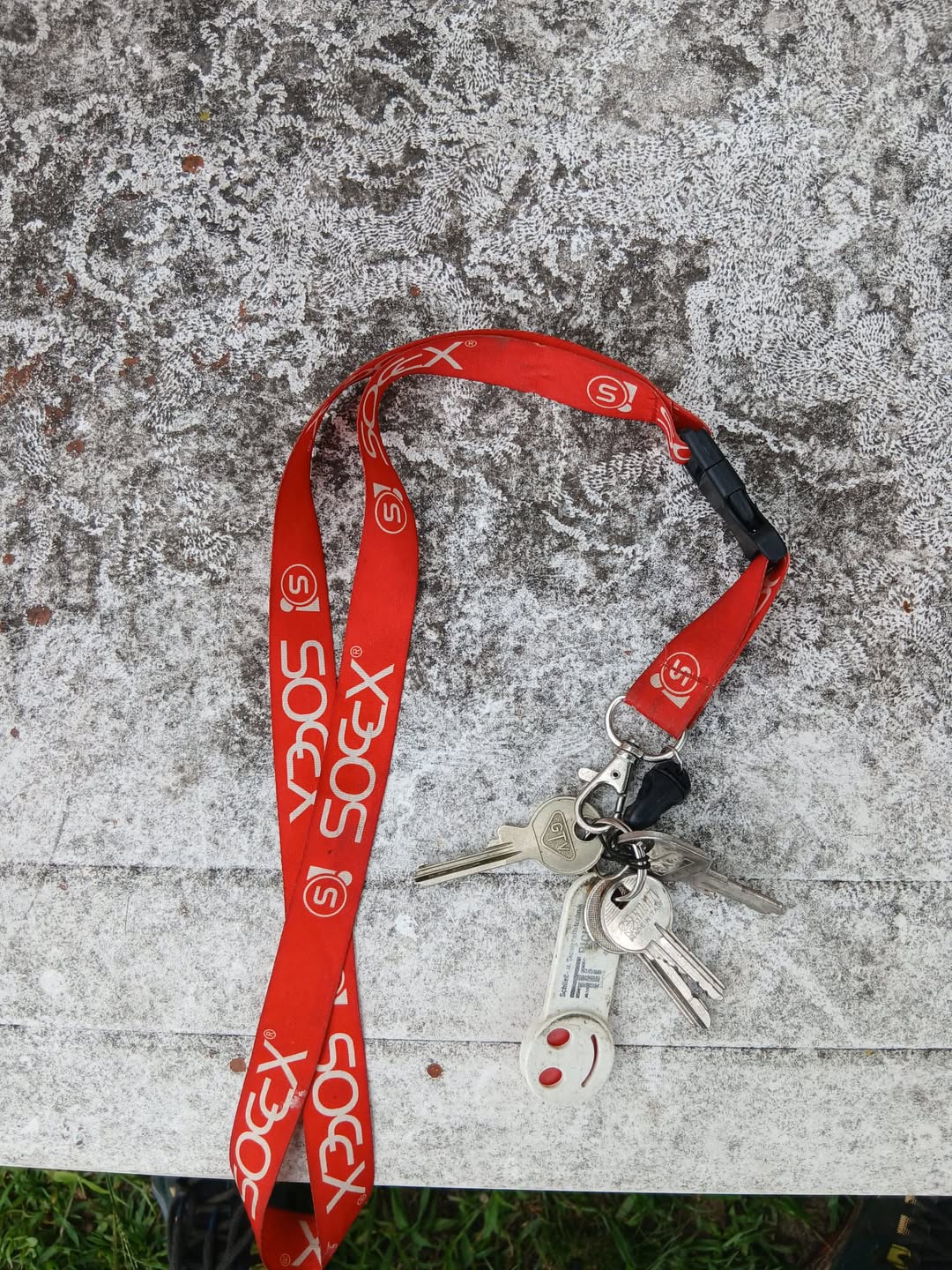 Found keys