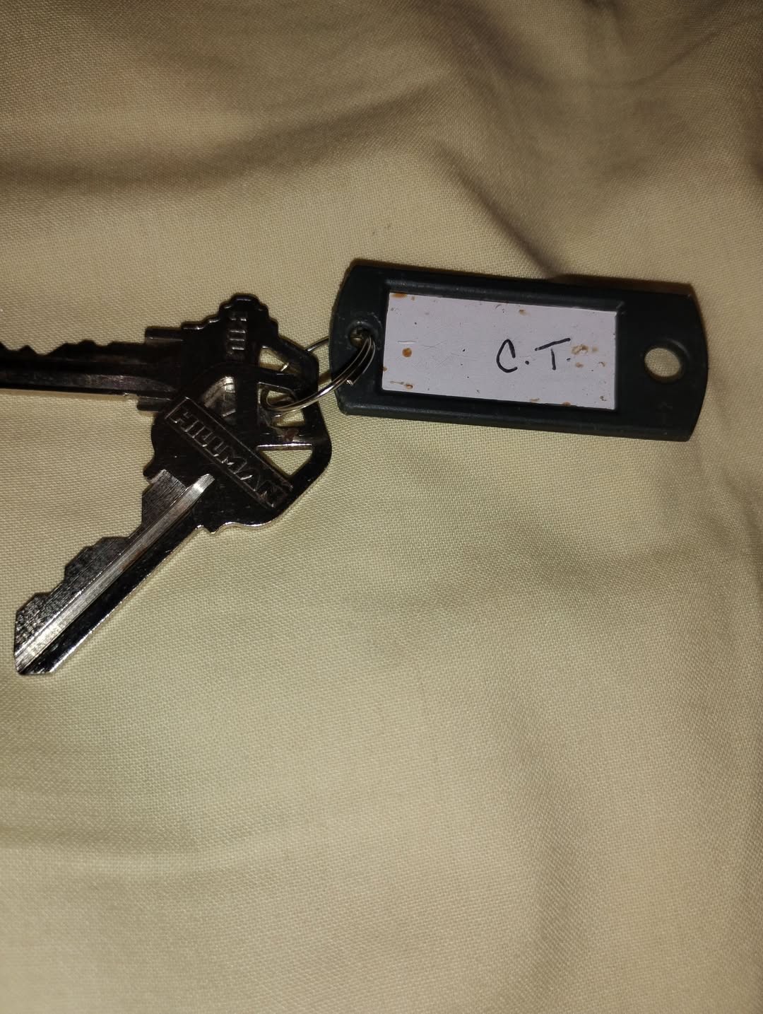 Found keys