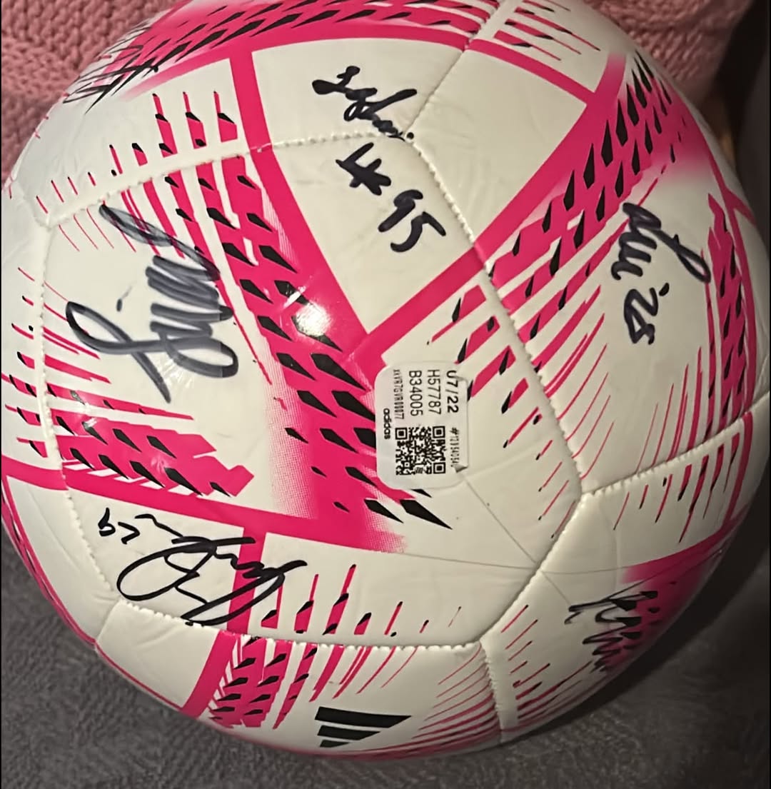 Found Soccer Ball in Argyle Secondary School